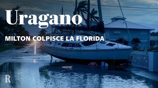 URAGANO MILTON 48 ore di paura in Florida [upl. by Yxel]