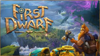 First Dwarf  Early Access  GamePlay PC [upl. by Gruchot]