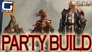 DIVINITY ORIGINAL SIN 2  FULL PHYSICAL DAMAGE PARTY BUILD [upl. by Hildegard]