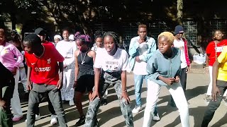 Diàmond Platnumz ft mr blue mapoz Afro Amapiano Remix choreography Kizzdaniel [upl. by Wald]