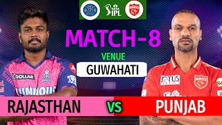 IPL 2023 Match8  Rajasthan vs Punjab Match Playing 11  RR vs PBKS Match Lineup 2023 [upl. by Romeyn]