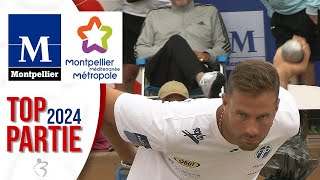 TOP 👍 Quart ROCHER vs PRUD’HOMME  International triplette à pétanque Montpellier 3M 2024 [upl. by Hakim]