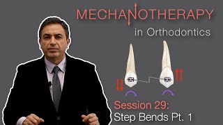 Mechanotherapy in Orthodontics Step Bends Pt 1 [upl. by Milburr194]