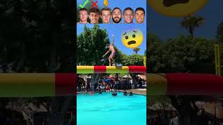 Kroos VS Yamal VS De Jong VS Benzema VS Mbappe VS Ronaldo Fall to Water [upl. by Tamiko]