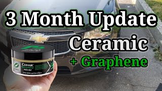 3 Month Update  TURTLE WAX CERAMIC  GRAPHENE PASTE WAX [upl. by Irrej]