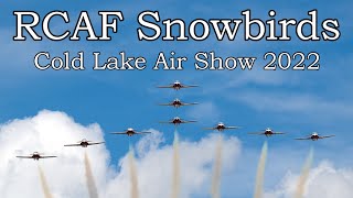 RCAF Snowbirds  Cold Lake Air Show  20220717 [upl. by Florenza938]