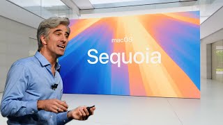 Craig Federighi announces macOS Sequoia quotcrack marketing teamquot moment [upl. by Kaliope]