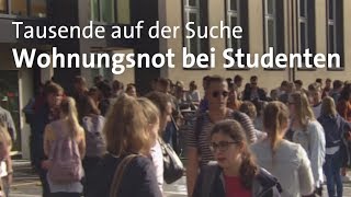 Semesterbeginn Wohnungsnot bei Studenten [upl. by Ennovi950]