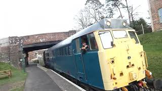 BR Class 31 Arrivals Groombridge from Tunbridge Wells West [upl. by Aicnatsnoc]