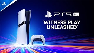 PlayStation 5 Pro Console  Reveal Trailer  PS5 [upl. by Assiroc]