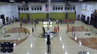 John Carroll vs Fallston High School Girls Varsity Volleyball [upl. by Aksoyn798]