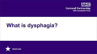 Introduction to oropharyngeal dysphagia [upl. by Sophi348]