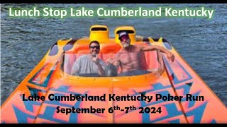 Lunch stop Lake Cumberland Kentucky September 2024 6th7th [upl. by Fusco836]