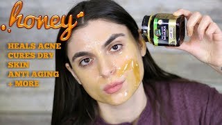 Manuka Honey Skincare MIRACLE  Cures Acne Dry Skin Oily Skin Irritation  MORE [upl. by Stevie]