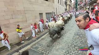 Da Pamplona per lEncierro  Festa di San Firmino 2024 [upl. by Navada]