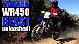 Derestricted Yamaha WR450f is AWESOME [upl. by Hcone]