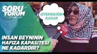 İnsan beyninin hafıza kapasitesi ne kadardır [upl. by Cosmo612]