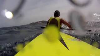 Amazing Surfski nelo viper vs epic v8 ceuta [upl. by Brig]