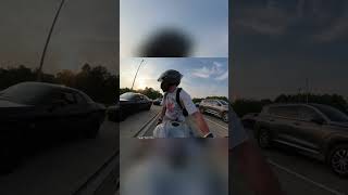 How This Biker Deals With This Hellcat Driver [upl. by Ellehsad41]