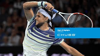 Dominic Thiem shocks no 1 seed Rafael Nadal  Australian Open 2020 Day 10 [upl. by Earised925]