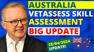 Australia VETASSESS Trade Skill Assessment Changes 2024  VETASSESS Skill Assessment [upl. by Marchak]