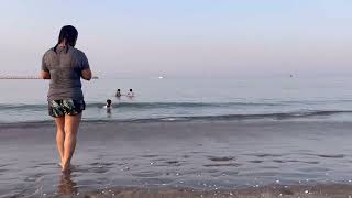 Swimming time at Al mouj Beach [upl. by Beutner]