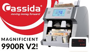 The Most Magnificient Mixed Bill Counter on the Market  Cassida 9900R V2 [upl. by Rafaelia]