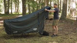 How to Setup amp Take Down Your Kakadu BlockOut Cot Tent 1P  StepbyStep Guide [upl. by Monah]