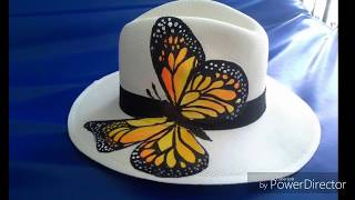 Que Sellador utiliza para sombreros pintados a mano [upl. by Tillford566]