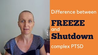 Knowing the difference freeze or shutdown with cPTSD [upl. by Hofstetter]