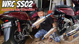 MAWAR GANTI KNALPOT KONDOMAN BY WRC  PCX 160 ULE CHANNEL [upl. by Eneleahcim]