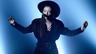 Lorde Tennis Court Live Performance at Billboard Music Awards 4K [upl. by Anisah]