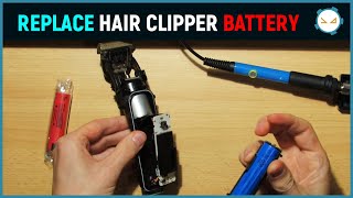 Remington Hair Clipper Battery Replacement [upl. by Pax]