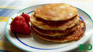 Recette Bio  Pancakes aux flocons davoine [upl. by Margeaux]