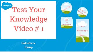 Salesforce Interview Questions Salesforce Test Your Knowledge Video 1 [upl. by Enerahs880]