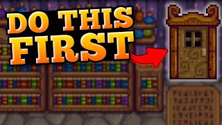 Do These 20 Things First In Stardew Valley 16 [upl. by Namzaj]