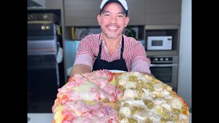 Cómo preparar pizza sin gluten apta para celíacos [upl. by Maillij381]