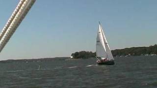 Alberg 30 Racing  Canadian Friendship Regatta [upl. by Redneval118]