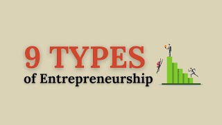 Types of Entrepreneurship 9 types Entrepreneur  BMResearch [upl. by Ahsitruc]