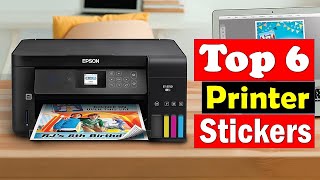 ✅Best Printer For Stickers in 2024 Top 6 Picks For Any Budget [upl. by Lanny]