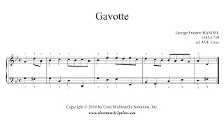 Handel  Gavotte in G minor [upl. by Joly796]