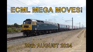 ECML Mega Moves MarholmWerringtonGlinton 29th August 2024 [upl. by Akcirederf]