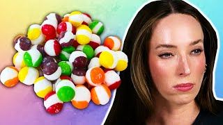 Irish People Try FreezeDried Candy For The First Time [upl. by Taite]