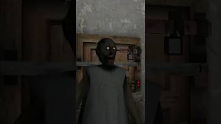 THE GRANNY 😱 HAUNTED HOUSE BASEMENT ESCAPE FULL 🌕 ytshorts hauntedhouse [upl. by Barde552]