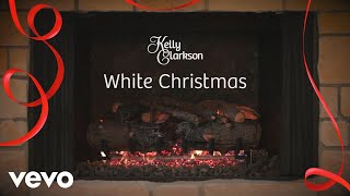 Kelly Clarkson  White Christmas Wrapped In Red  Fireplace Version [upl. by Martina]