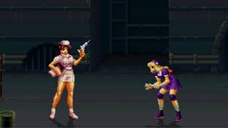 Mugen  Athena Nurse Vs Hinako 2 Rounds Kof Fight [upl. by Ettenor830]