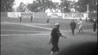 Rare Footage of Babe Ruth and Lou Gehrig from their 1927 Postseason Tour [upl. by Atnauqahs513]