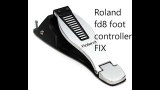 FIX Roland FD8 hihat Pedal foot controller Vdrums drumcover drumsolo drummer drumming [upl. by Blair293]