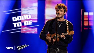 Mark Ambor  ‘Good To Be’  Finale  The Voice van Vlaanderen  VTM [upl. by Namsu]