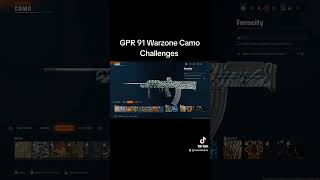 GPR 91 Warzone Camo Challenges blackops6 callofduty [upl. by Navert197]